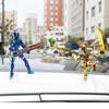 Figura de Ação 13 Titã Multi-Articulado Móvel Robô Transmorfo T13 Manequim de Ação Personagem e Figura de Cachorro Brinquedos presentes para crianças