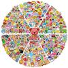 50-300 Cartoon Cute Children's Animals Doodle Stickers Stationery Stickers