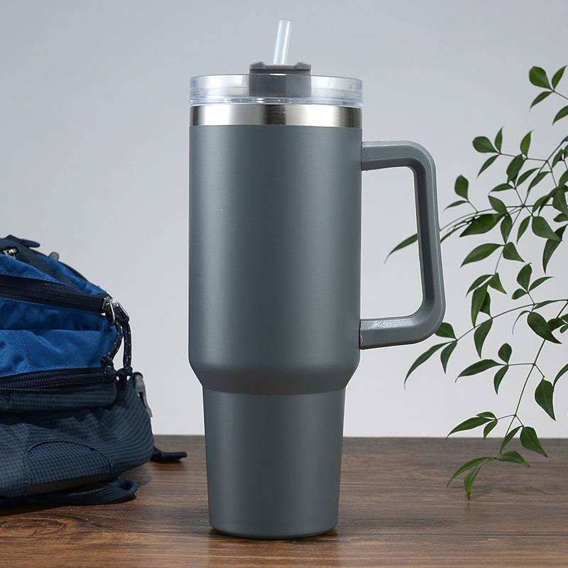40oz Insulated Stainless Steel Car Cup with Handle