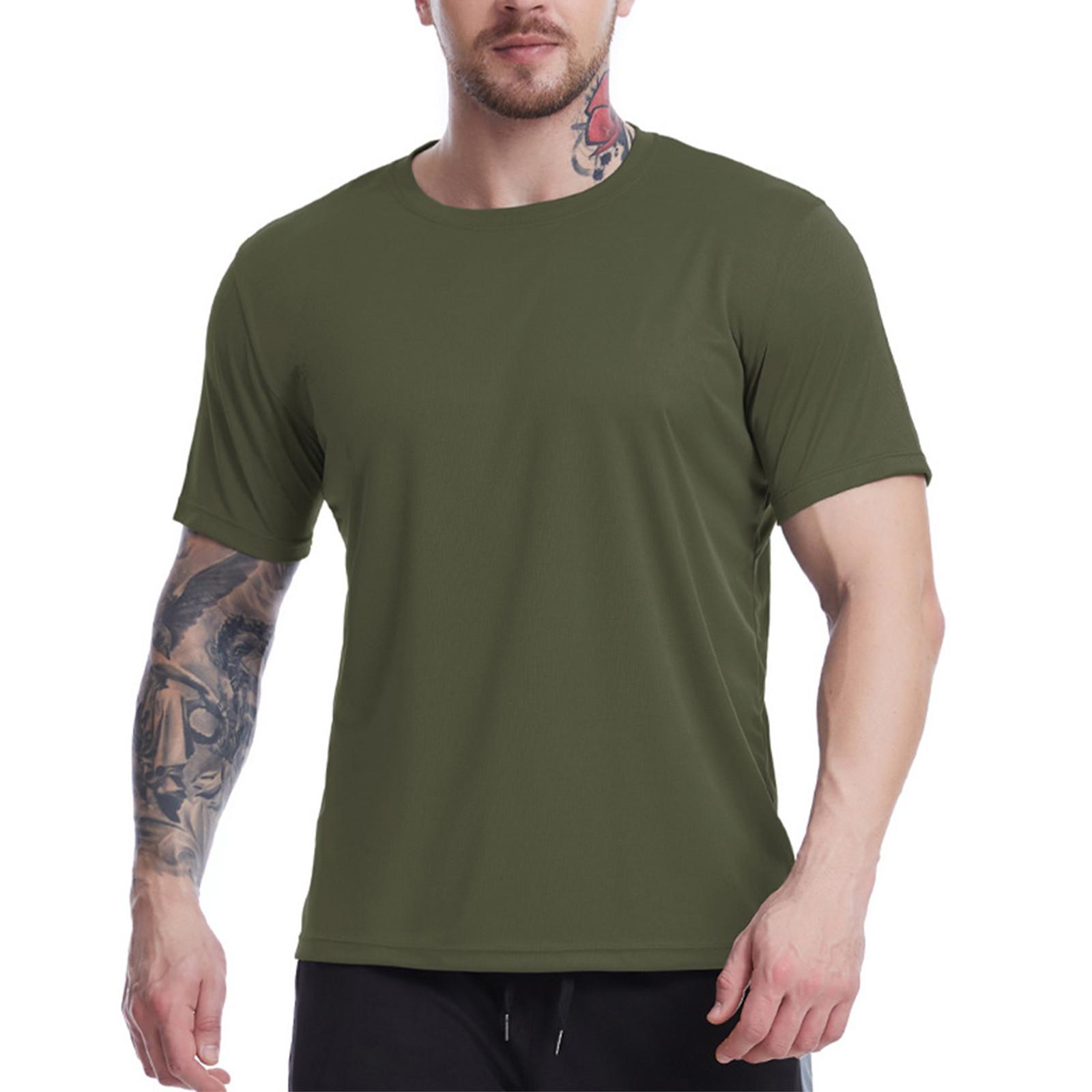 

Мужская модная футболка, уличная повседневная одежда с коротким рукавом M