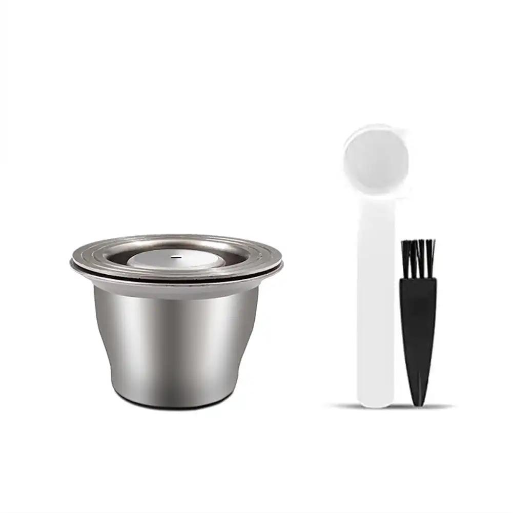 

Многоразовые капсулы для Nespresso Многоразовая капсула из нержавеющей стали Crema Для фильтров эспрессо-кофе Многоразовые капсулы Кофейные аксессуары