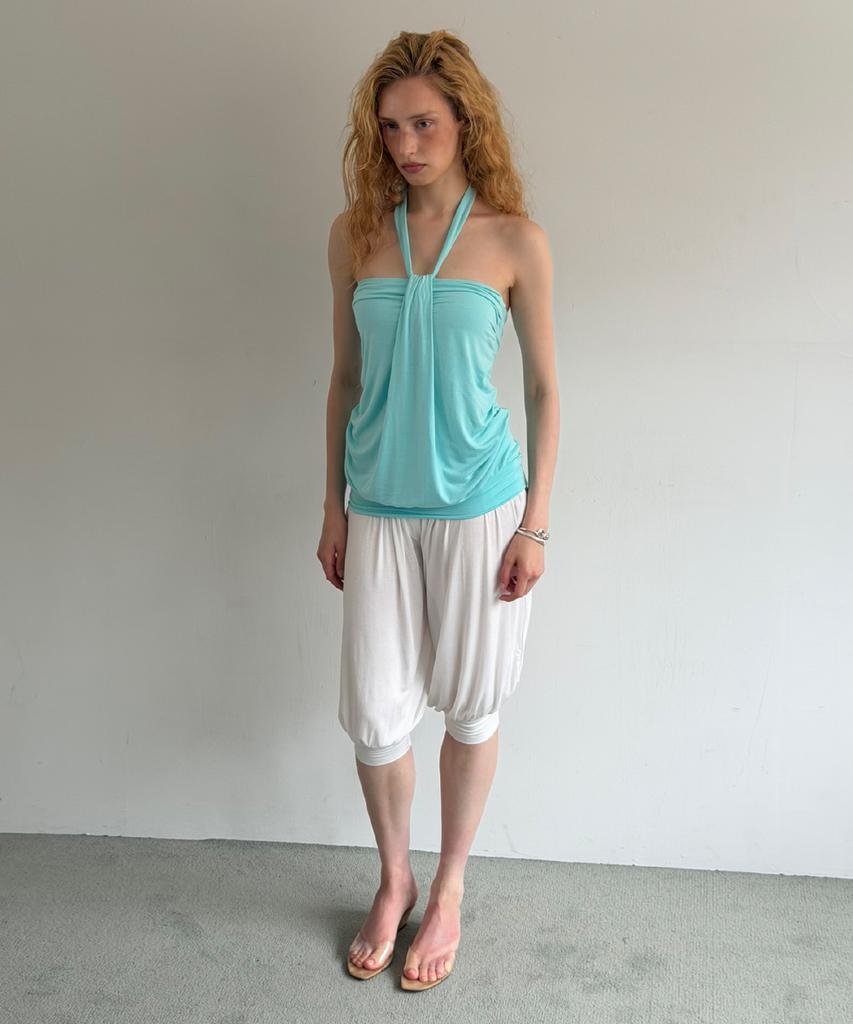 Asula Fold Harem Pants (Ivory)