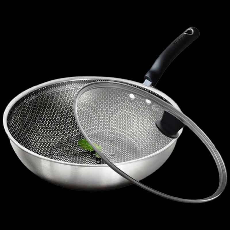 Supor 30cm Non-Stick Stainless Steel Wok