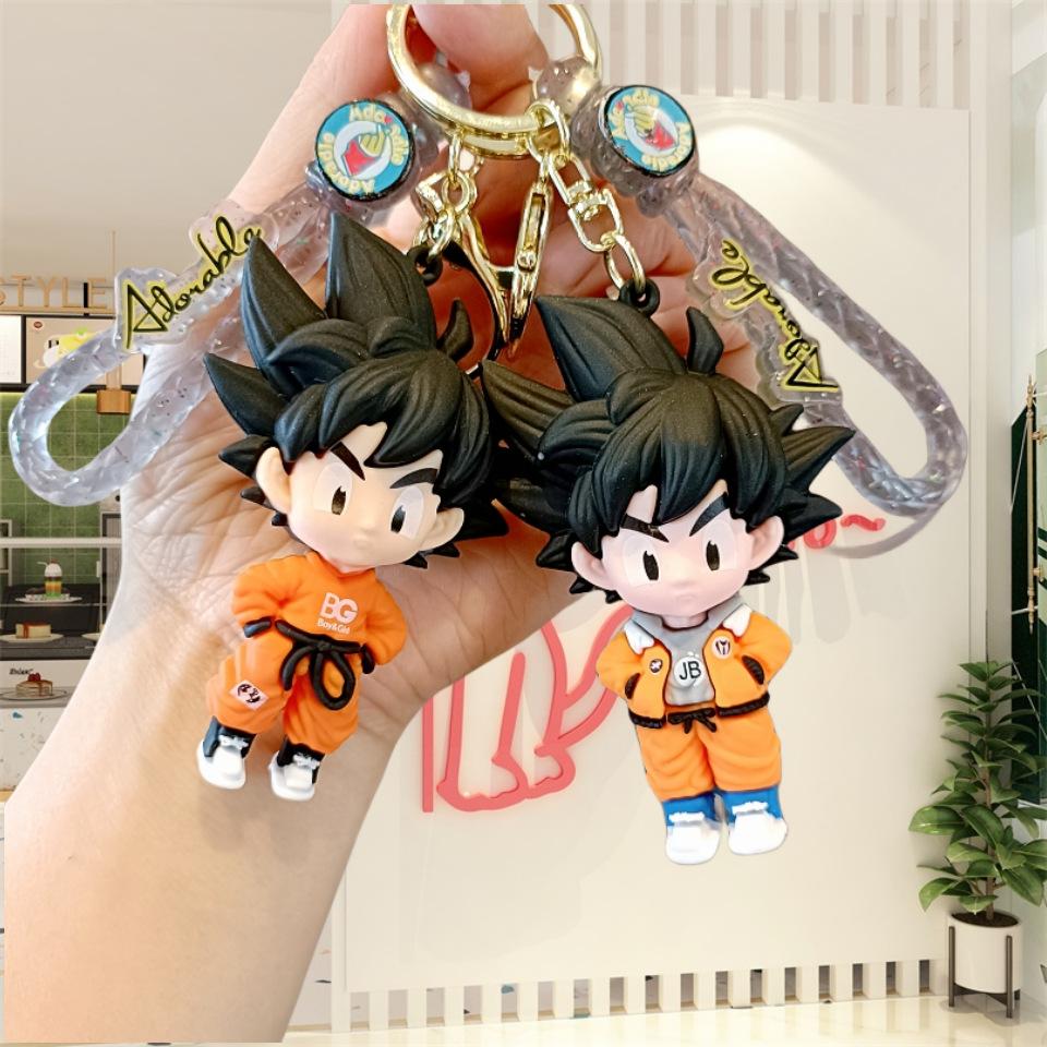 New Anime Dragon Ball Son Goku Keychain Car Pendant Keychain