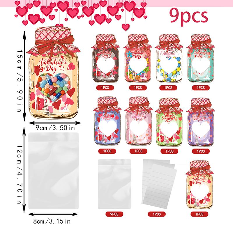 

1 набор поздравительных открыток в виде бутылки с дрейфом, свадебная вечеринка, сделай сам, упаковка для шоколадного печенья, украшения на День святого Валентина, подарочные пакеты для конфет