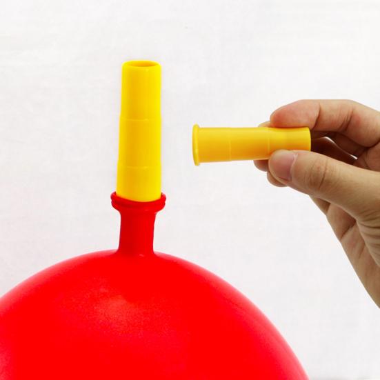 100 Pcs Blowing Nozzle Set for Balloons Bulk Balloon Blowing Tools Mouthpiece