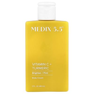 Body Cream, Vitamin C + Turmeric, 89ml (3 Fl Oz)