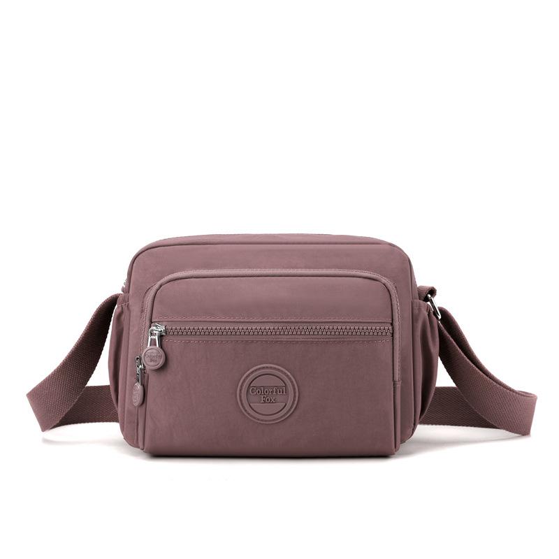 New women's fashion trend shoulder bag outdoor casual messenger bag multi-layer mother bag
