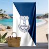 Asciugamano da Spiaggia con Stampa del Football Club Everton, Asciugamano Grande Morbido ad Asciugatura Rapida per Spiaggia Campeggio Nuoto