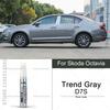 Car Paint Repair Pen For Skoda Octavia Touch Up Scratch Remover DIY Auto Accessories Beige 123 White Gray LD7S 160 Black Red