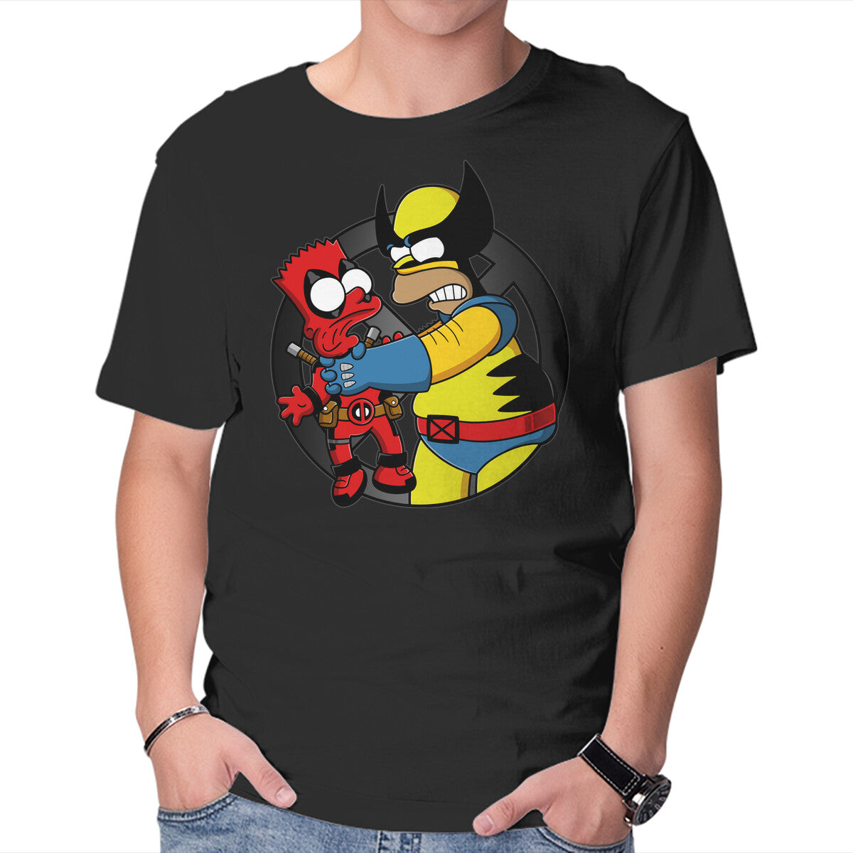 Unisex Crew Neck T-Shirt Why You Little Wade Graphic Short Sleeve Casual Tee XXL