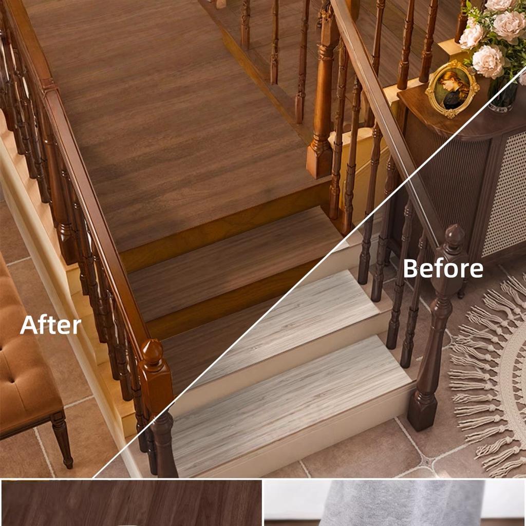 1pc Simulation Wood Grain Repair Glue Tape Roll ,Self-adhesive Wallpaper Contact Paper ,Door Furniture Table Decor, Furniture Fl