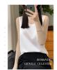 Summer 2025 Women's Round Neck Sleeveless Pullover Vest 