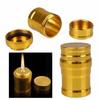 New Portable Metal Mini Alcohol Lamp Lab Equipment Heating Liquid Stoves for Outdoor Survival Camping Hiking Travel
