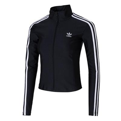 Originals Striped Training Windbreaker Jacket Women Jackets Black JD5025