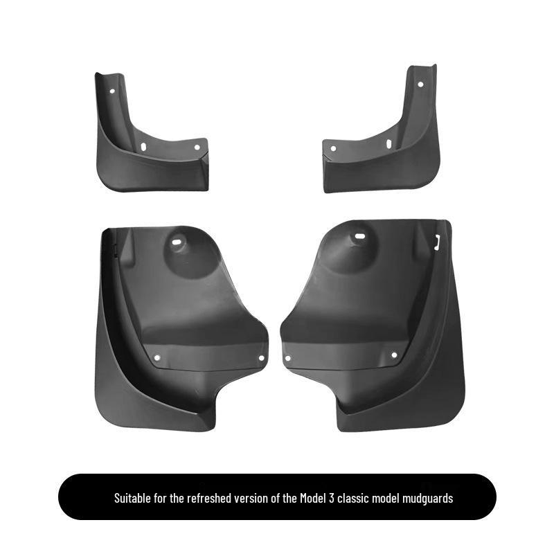 TPE Floor Mats for Tesla Model Y3 Interior - Complete Set for New Car Modification