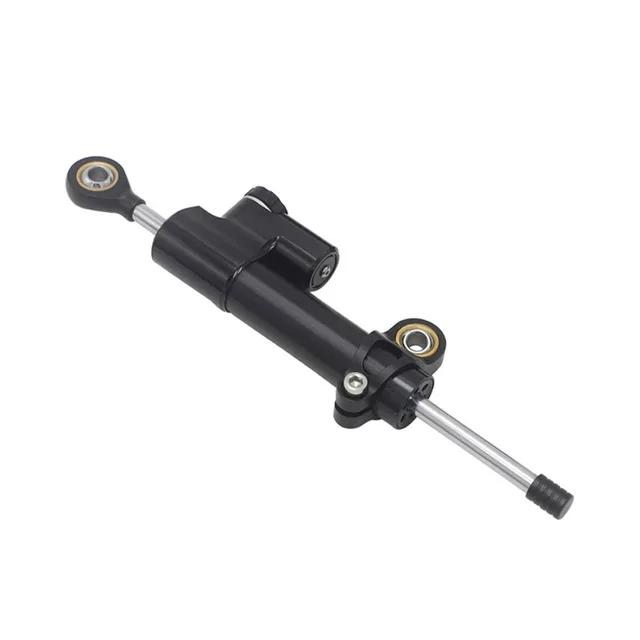 Für Yamaha MT09 MT07 YZF R1 R6 FZ1 XJR1300 MT-07 Kohlefaser Universeller Motorrad-Dämpfer Lenkungsstabilisator Sicherheitskontrolle
