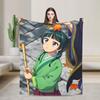 Maomao Anime Knitted Blanket Fleece Warm Throw Blanket for Bedding Couch Bed Rug