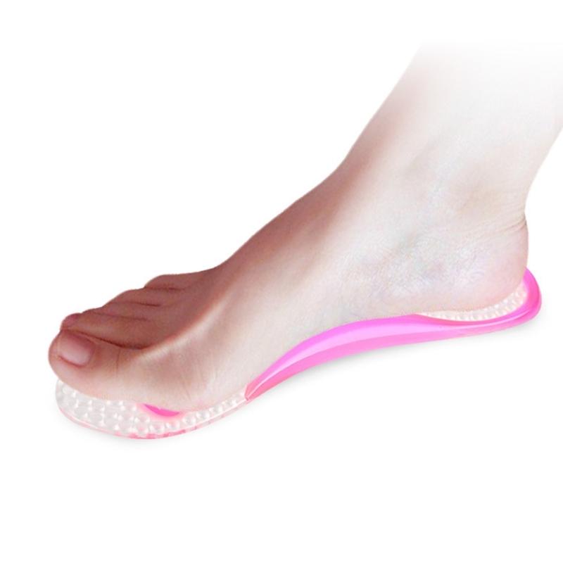 Women's Gel Cushioned Pads 3/4 Length Orthopedic Insoles for High Heels Enhances Arch Support Reduces Foot Fatigue