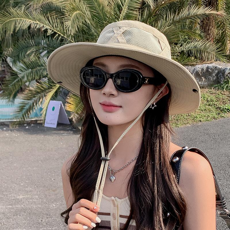

9245 летняя шляпа от солнца с широкими полями, дышащая, универсальная, панама, весенне-осенняя, для альпинизма, женская