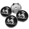 4Pcs 60mm Car Emblem Badge Wheel Center Hub Caps Cover for Abarth 500 595 695 Punto Stilo Palio Bravo Doblo Aegea Strada
