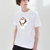 Men T-shirt Harajuku Summer Cat Printing Fashion Casual Street Short Sleeve T-shirts Top Comfortable Trend Clothes Streetwear