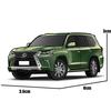 1/64 Lexus LX570 Miniature Model JKM Premium SUV Toy Car Vehicle Free Wheels Diecast Zinc Alloy Metal Collection Gift