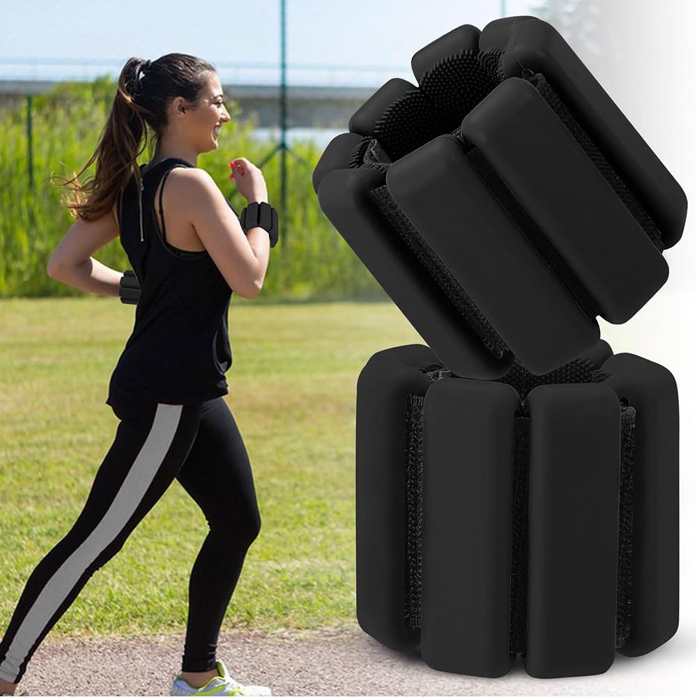 1Pair Wrist Weights For Women, Freely Removable, Adjustable Arm Weights