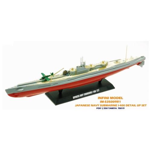 Infinimodel 1/350 IM Series Japanese Navy Submarine I-400/T Company Ship Detail Up Set, Plastic Model Parts, IM53509