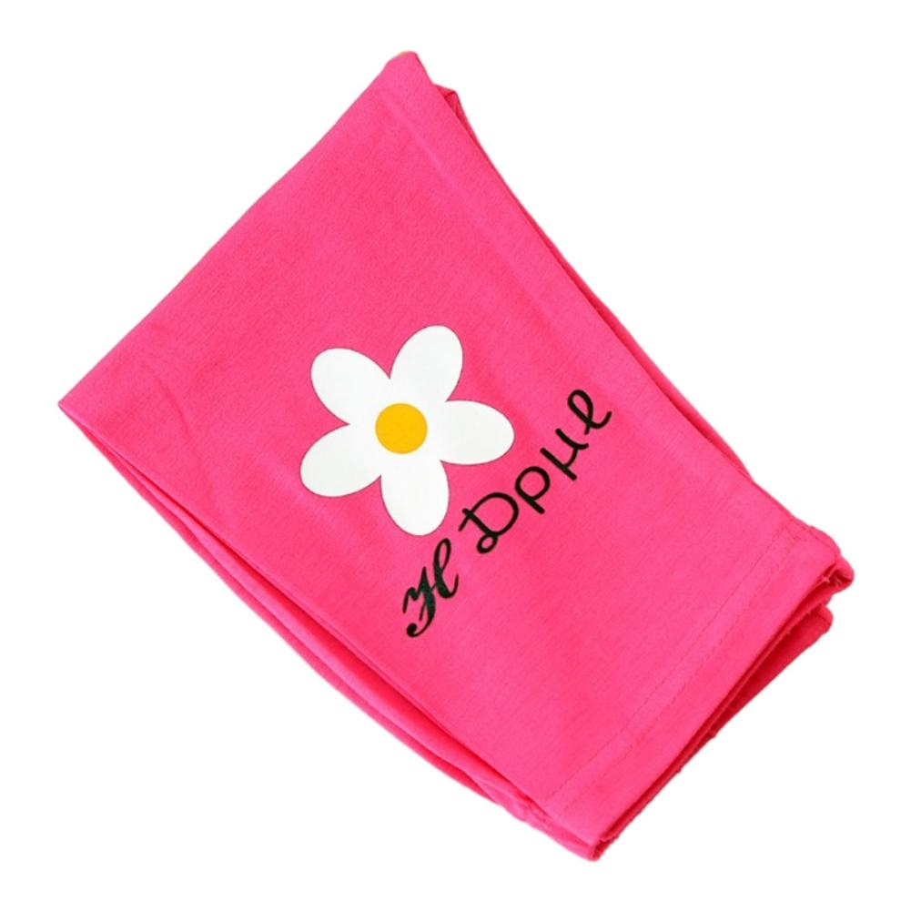 

Леггинсы для девочек Укороченные брюки с цветочным принтом Детские брюки 130