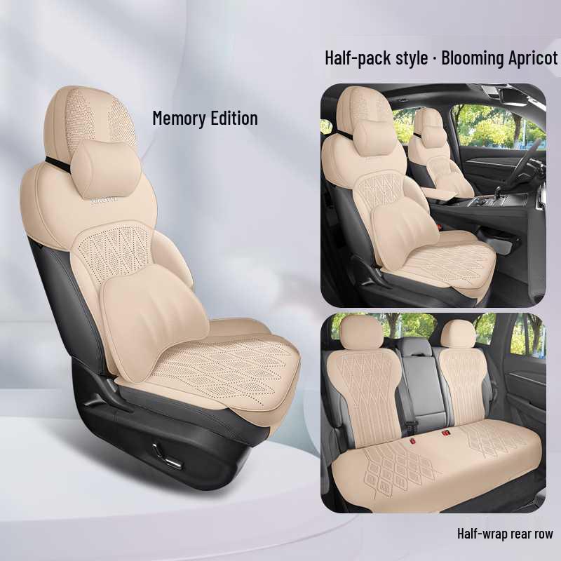 Geely Xingyue L Car Seat Cushion: Suede Half Cover, Compatible with 25 Models, All-Season, Five-Seat
