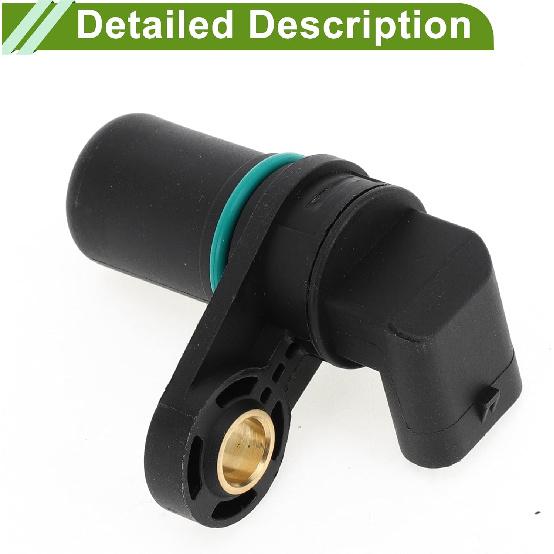 No.5149009AA Crankshaft Position Sensor for Ram 1500 5.7L 2004-2007 Sturdy Black Engine Crank CKP Sensor Metal Plastic 1 Pc