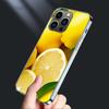 Refreshing Yellow Lemon In Summer Phone Case For Iphone 16E 15 Pro 14 Plus 17E 16 17 Pro Max Air 11 12 13 Mini Shockproof Cap