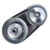 VEVOR Drive Clutch, 2-8HP Engine, 2000 RPM High-Strength Drive Clutch with Asymmetric Designed Wheels & Robust Rubber Belt