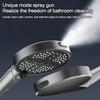 5 Modes Adjustable Shower Head High Pressure Handheld Water-saving Sprinkler 13cm Large Panel Multi-function Shower Sprayer