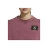Jordan Flight Logo Crew Sweatshirt Women Tops Bordeaux CV7786-610