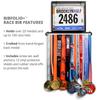 Medal Stainless Steel Hanger Race Medals Holder With Race Ribbon Sport Medal Display Rack Wall Hang Decoration Marathon Gymnasts