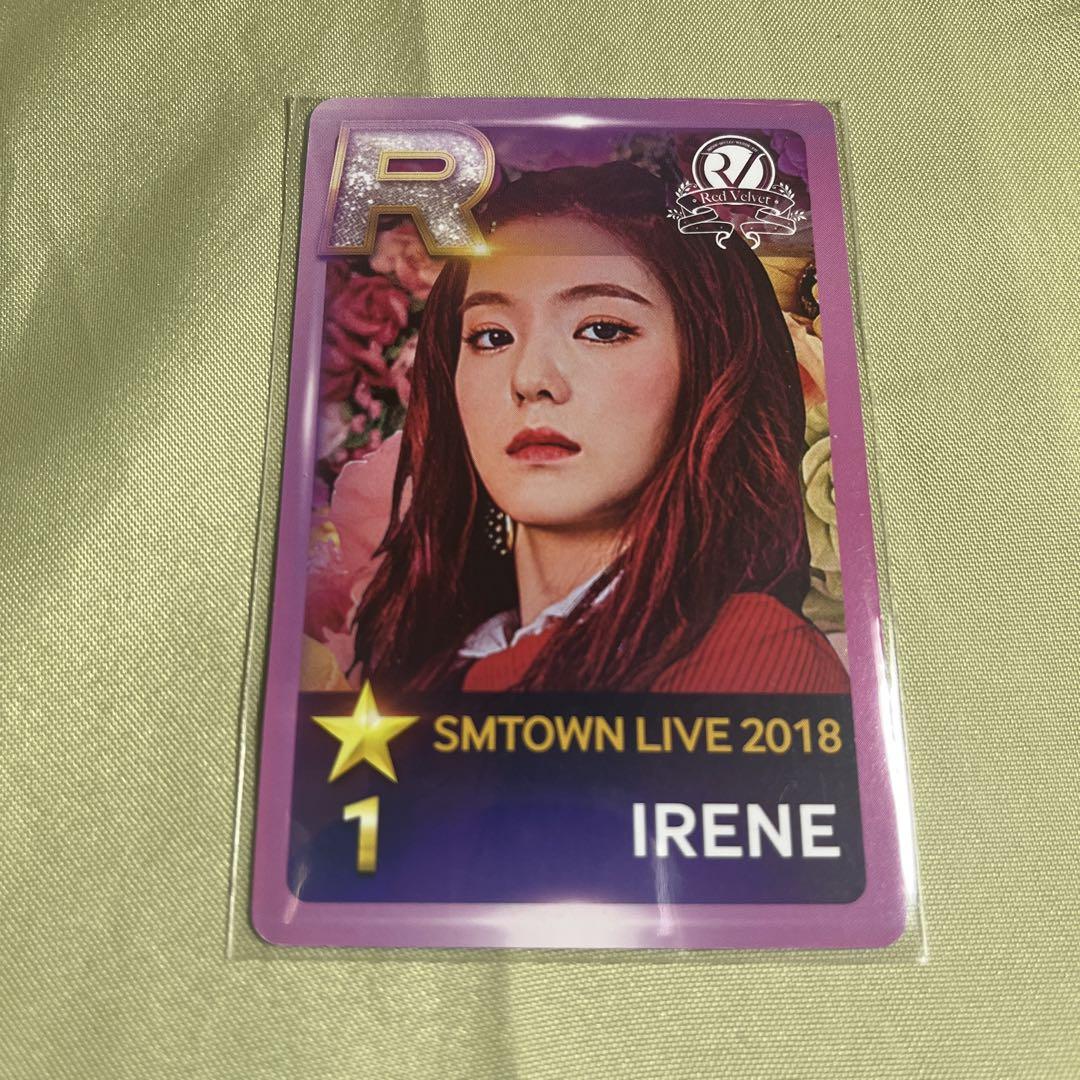 

[USED] SMTOWN Red Velvet Irene Trading Card Admission