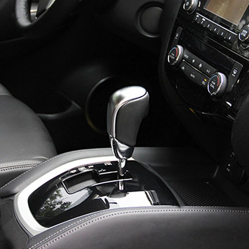 Gear Head Trim for Nissan X-trail XTrail T32 Rogue 2014-2020 Car Gear Head Shift Knob Cover Gear Shift Handle Ball Collars