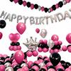 Birthday Balloon Party Decorations Scene Arrangement Background Wall Decoration Supplies Premium Package Set