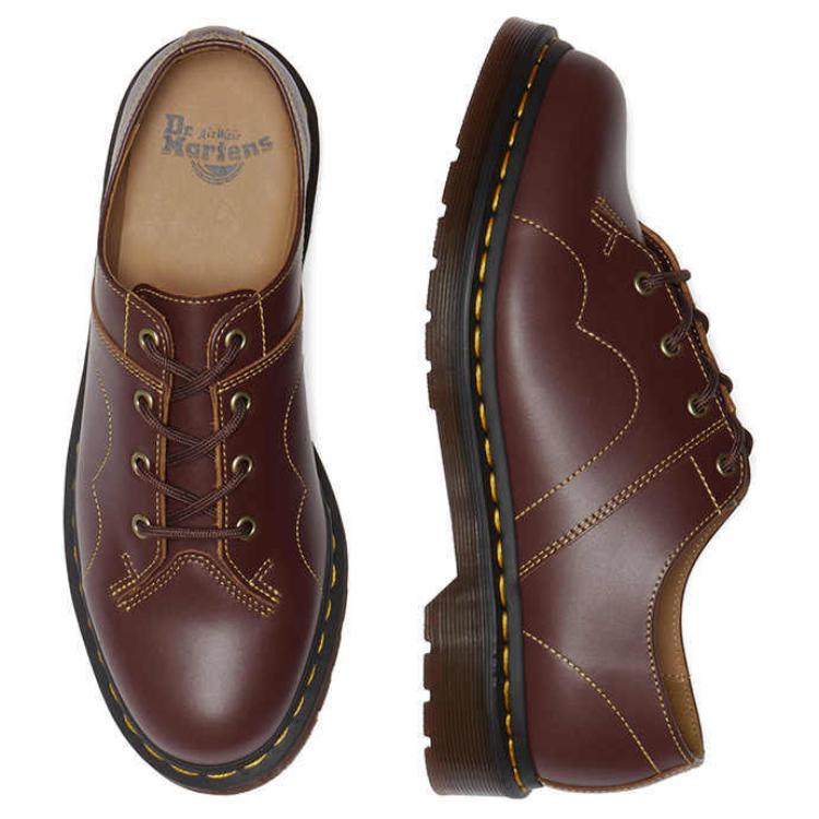 Dr. Martens Amp Church Comfortable Minimalist Low-Top Casual Shoes Unisex Casual Shoes Red 40785600