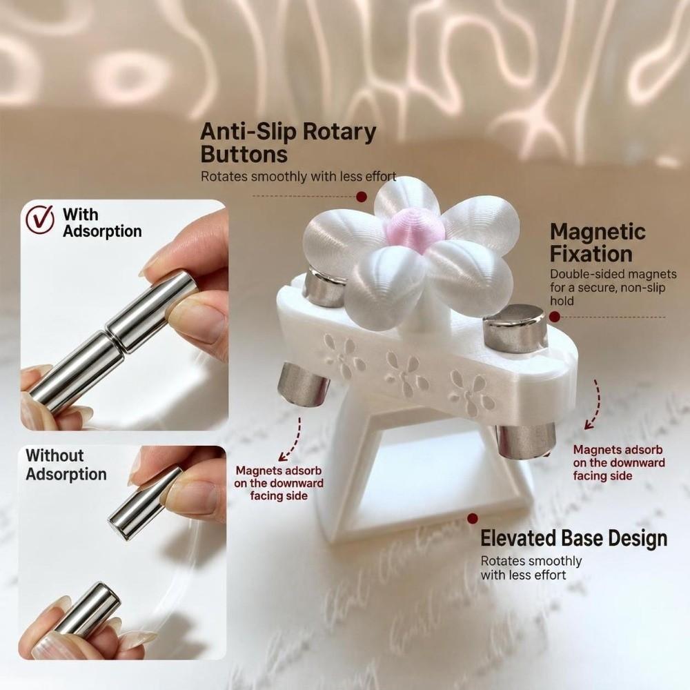 Portable Cat Eye Nail Magnet Rotatable Rotatable Nail Magnet Professional Nail Art Magnet Tool DIY