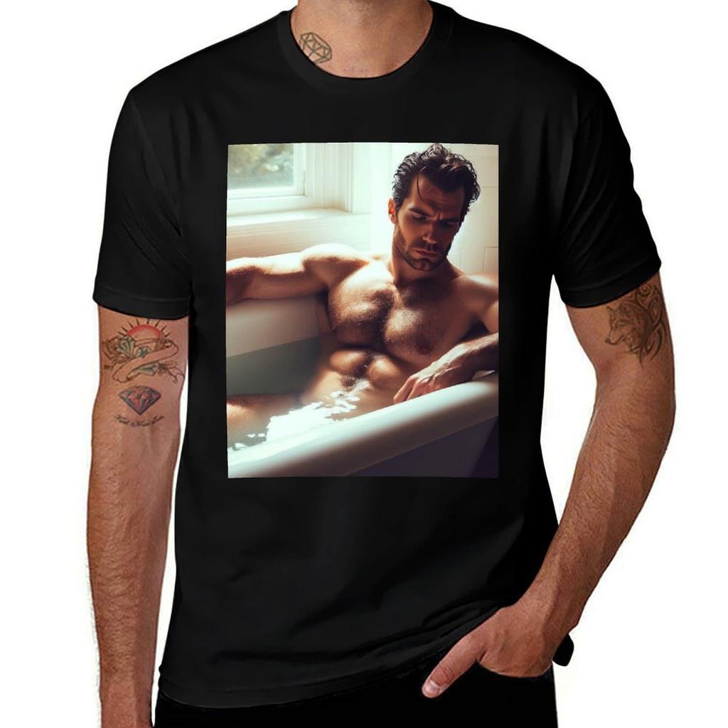 Henry Cavill Tshirt Sublime New Edition Summer Shirt Anime Figures Unisex T Shirts