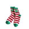 Damen Flauschige Cartoon Plüsch Weihnachtsstrümpfe - Warmer Korallenfleece, Nicht fusselnd, Gemütliche Schlaf-Boden-Socken