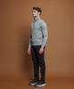 PANICALE Light Gray Soft Half-Zip Knit (Type A)