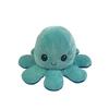 Reversible Flip Octopus Plush Stuffed Toy Halloween Chrismas Gift Soft Simulation Plush Toy Color Reversible Animal Doll