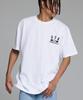 CREAM SODA LAB [2Pack] Usa Basketball Small Logo Short Sleeve T-Shirt Black (White) White (Black)