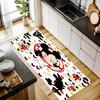 Mickey Mouse Comic Strip Kitchen Mats Durable Bathroom Pads Comfortable Rugs Carpets For Kitchen Home Office Sink Laundry Room Bathroom Decor