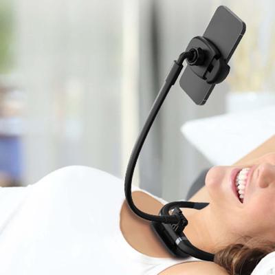 Neck Phone Holder Flexible Lazy Bracket Practical Multi Functional Universal Stand for Table