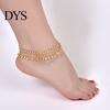 Barefoot Chain Adjustable Extended Women Anklet Lightweight Personality Bell Tassel Jewelry Gift